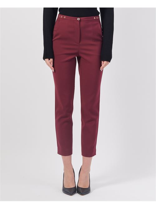 Patrizia Pepe Pantalon cigarette en cr?pe essentiel PATRIZIA PEPE | 8P0655-A6F5M511